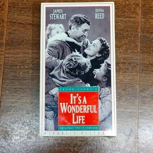 Its A Wonderful Life VHS new unopened